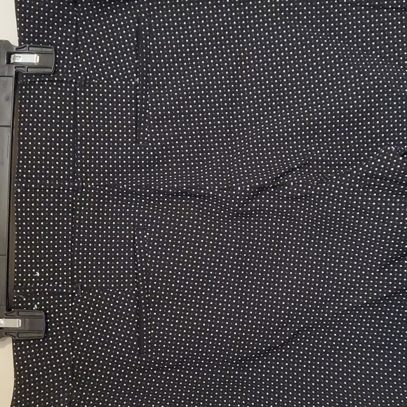 In Every Story Universal Fit Black w/ Square Micro Polka Dot Print Slacks, 20 - Picture 6 of 9